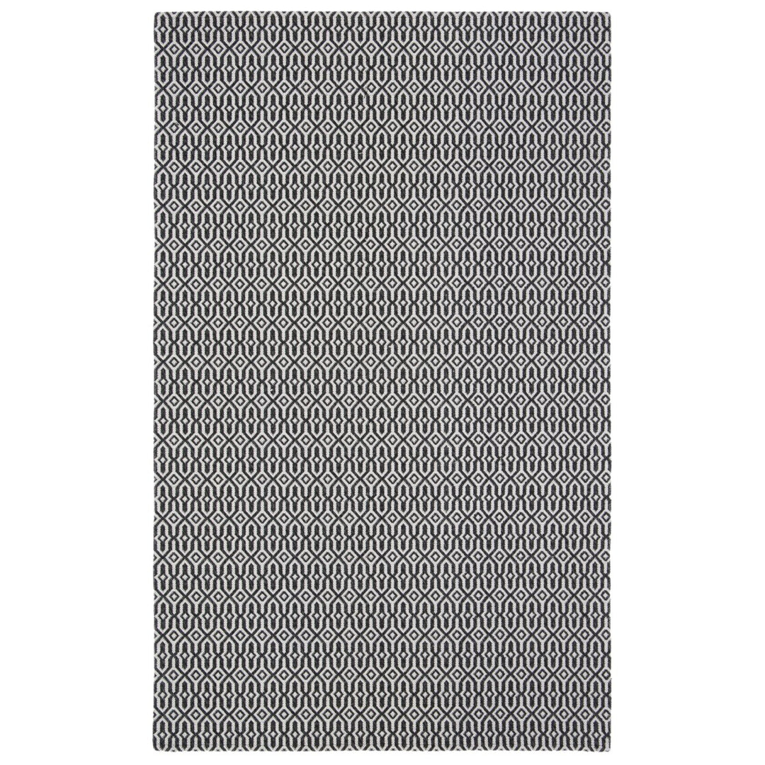 SAFAVIEH Martha Stewart MSR411H Charcoal / Grey Rug Image 1