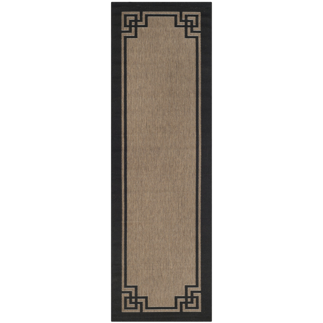 SAFAVIEH Martha Stewart MSR4122H Dark Beige / Black Rug Image 3