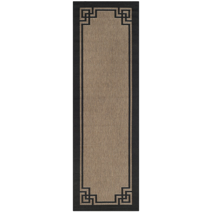 SAFAVIEH Martha Stewart MSR4122H Dark Beige / Black Rug Image 3