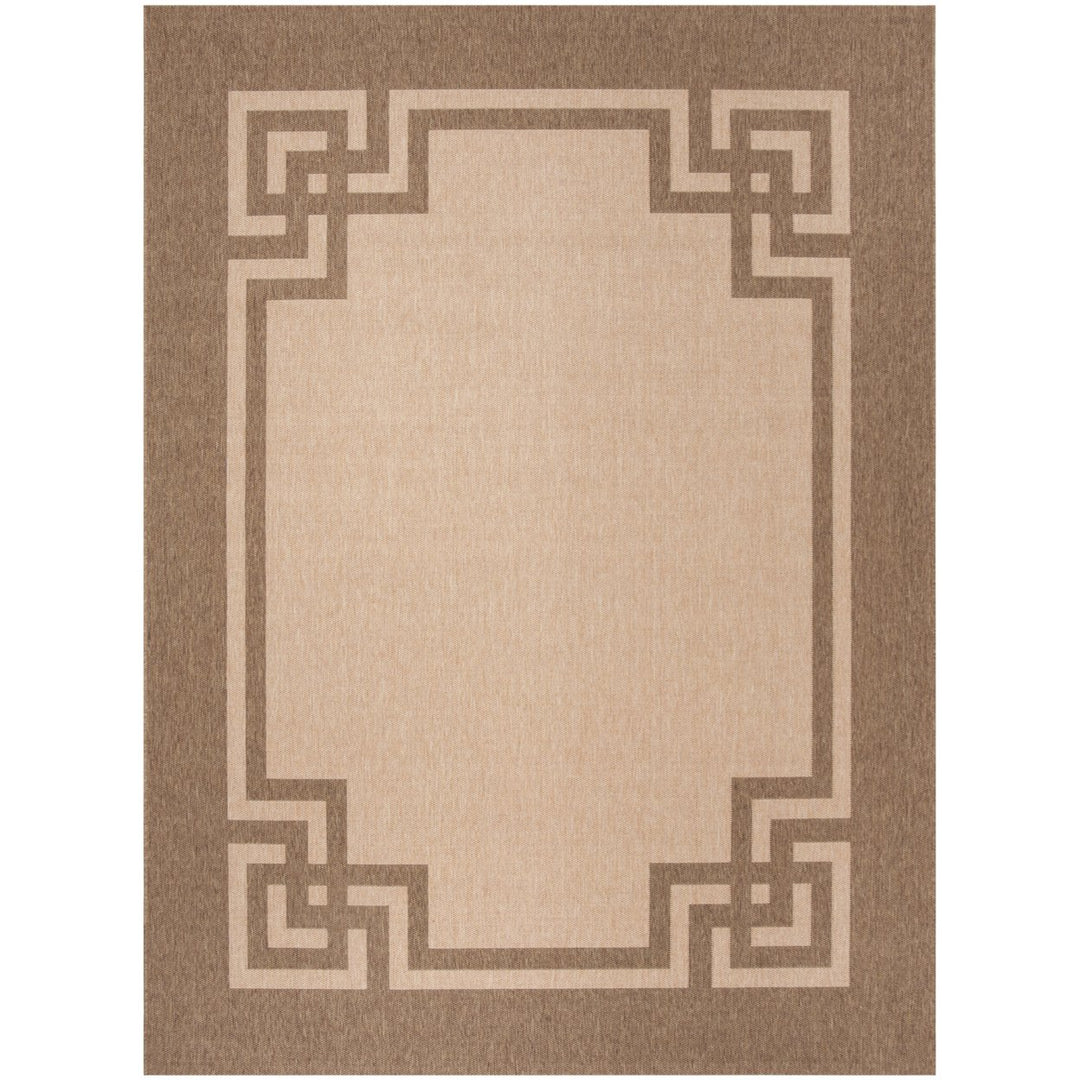 SAFAVIEH Martha Stewart MSR4122K Beige / Dark Beige Rug Image 1