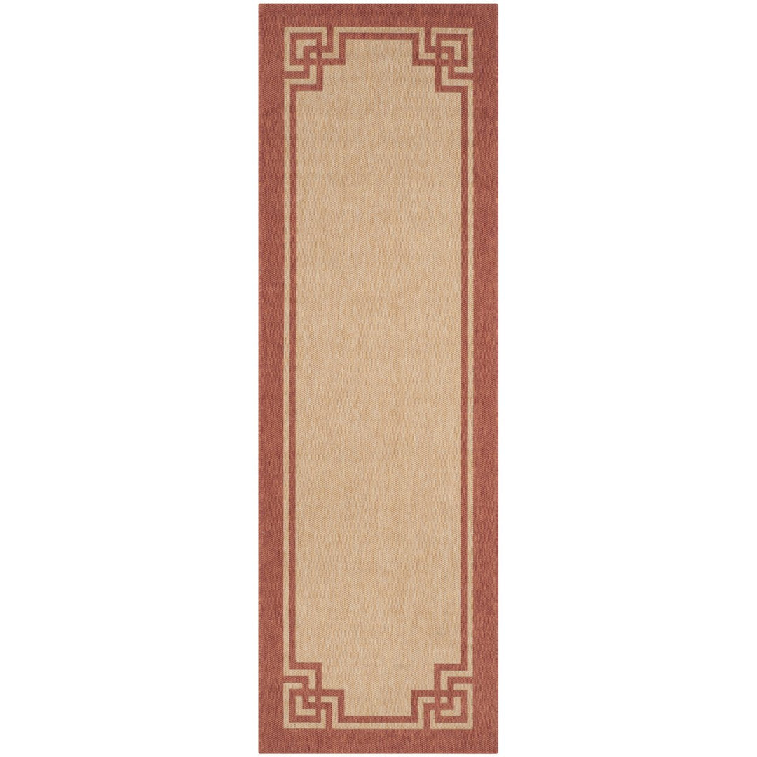 SAFAVIEH Martha Stewart MSR4122J Beige / Terracotta Rug Image 3