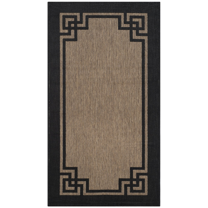 SAFAVIEH Martha Stewart MSR4122H Dark Beige / Black Rug Image 4