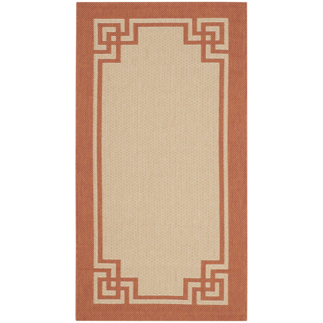 SAFAVIEH Martha Stewart MSR4122J Beige / Terracotta Rug Image 5