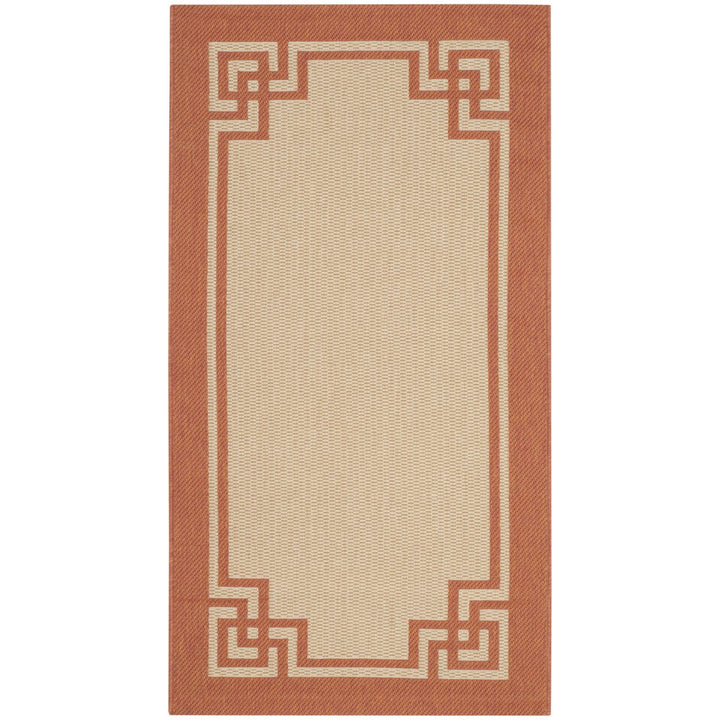 SAFAVIEH Martha Stewart MSR4122J Beige / Terracotta Rug Image 5