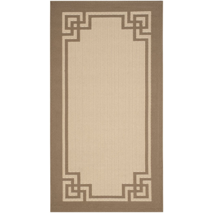 SAFAVIEH Martha Stewart MSR4122K Beige / Dark Beige Rug Image 1