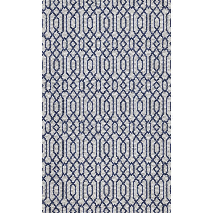 SAFAVIEH Martha Stewart Collection MSR421M Blue/Grey Rug Image 1