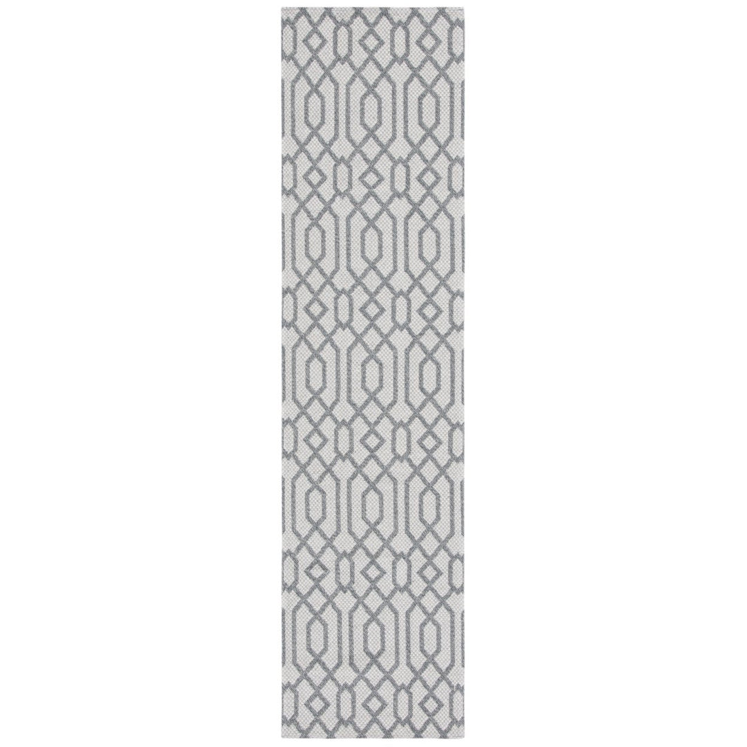 SAFAVIEH Martha Stewart MSR421G Silver / Grey Rug Image 3