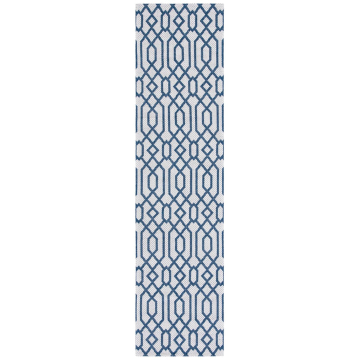 SAFAVIEH Martha Stewart Collection MSR421M Blue/Grey Rug Image 3