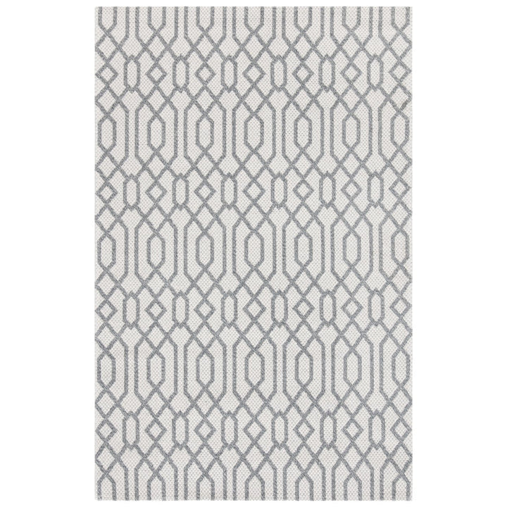 SAFAVIEH Martha Stewart MSR421G Silver / Grey Rug Image 7