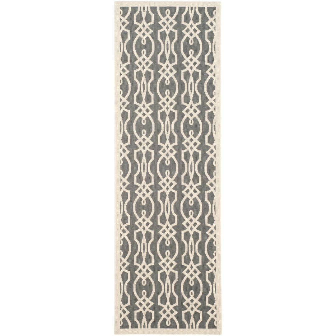 SAFAVIEH Martha Stewart Collection MSR4220-246 Cement Rug Image 4