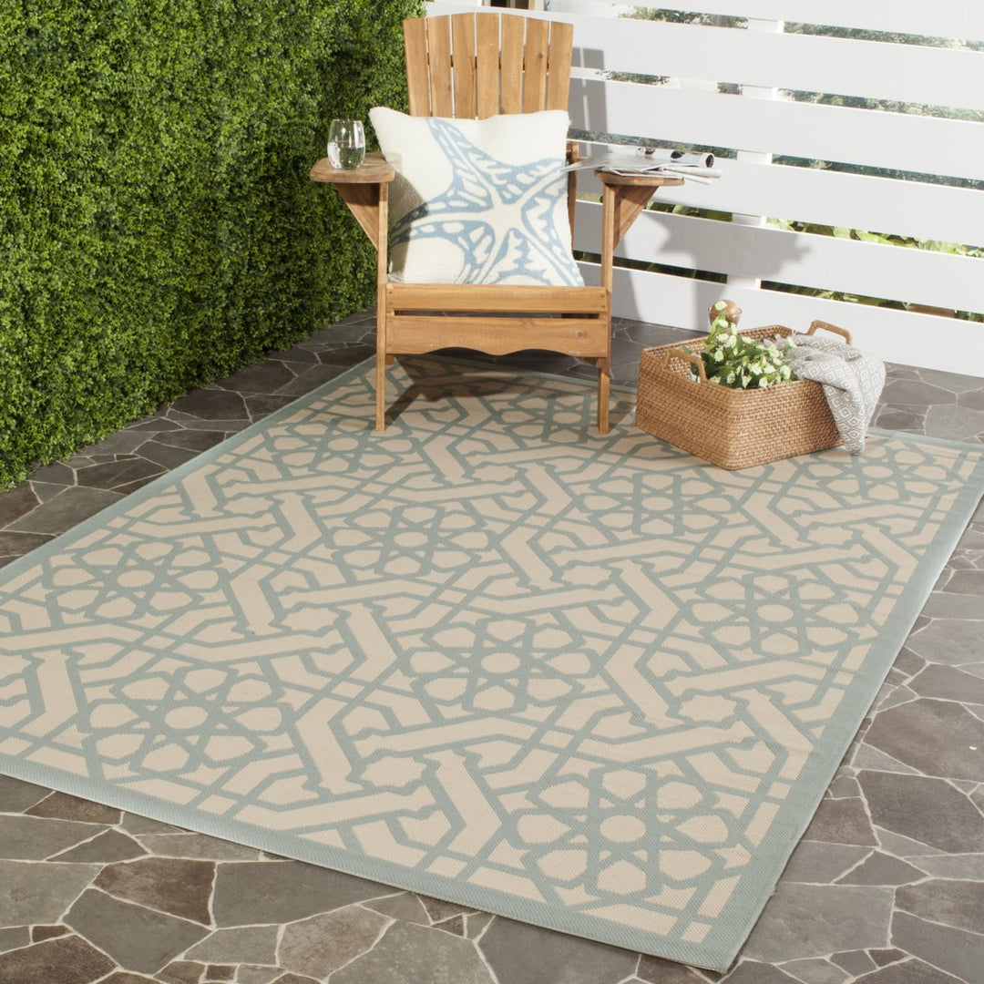 SAFAVIEH Martha Stewart MSR4245-213 Sunken Pool Rug Image 1