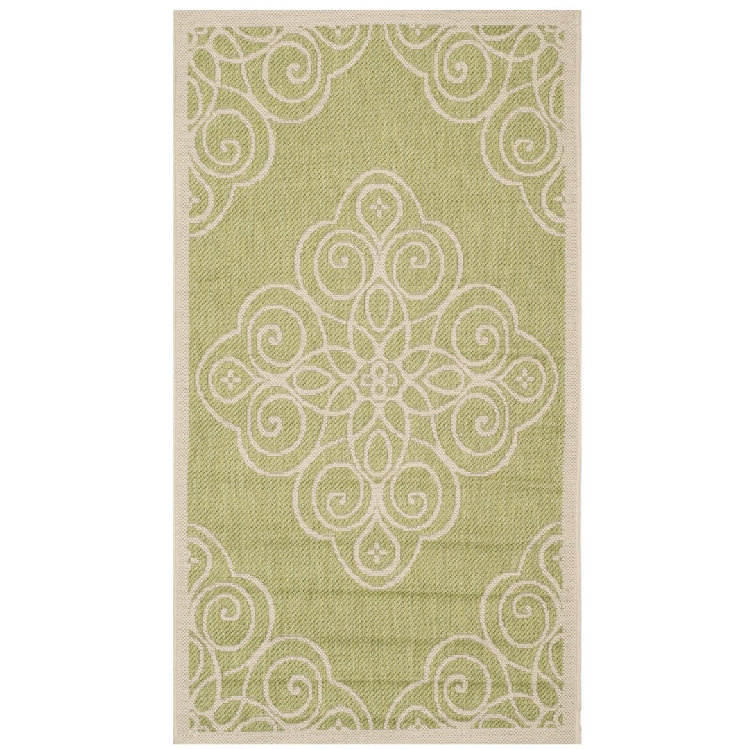 SAFAVIEH Martha Stewart MSR4244-228 Lily Pad Rug Image 1