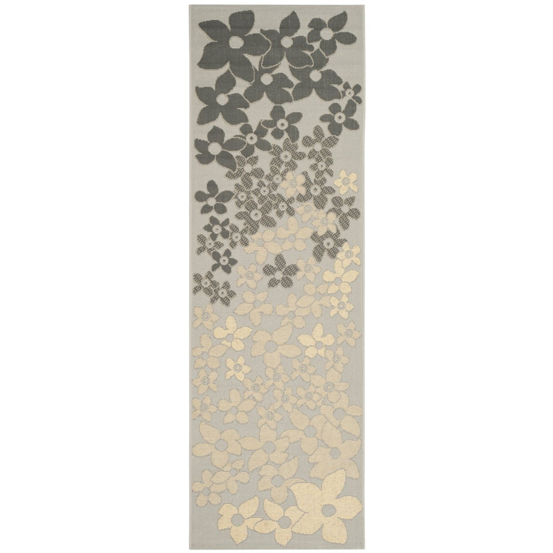 SAFAVIEH Martha Stewart MSR4246-078 Grey/Anthracite Rug Image 1