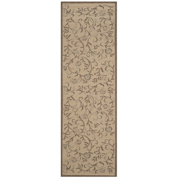 SAFAVIEH Martha Stewart MSR4251-12 Creme / Brown Rug Image 2