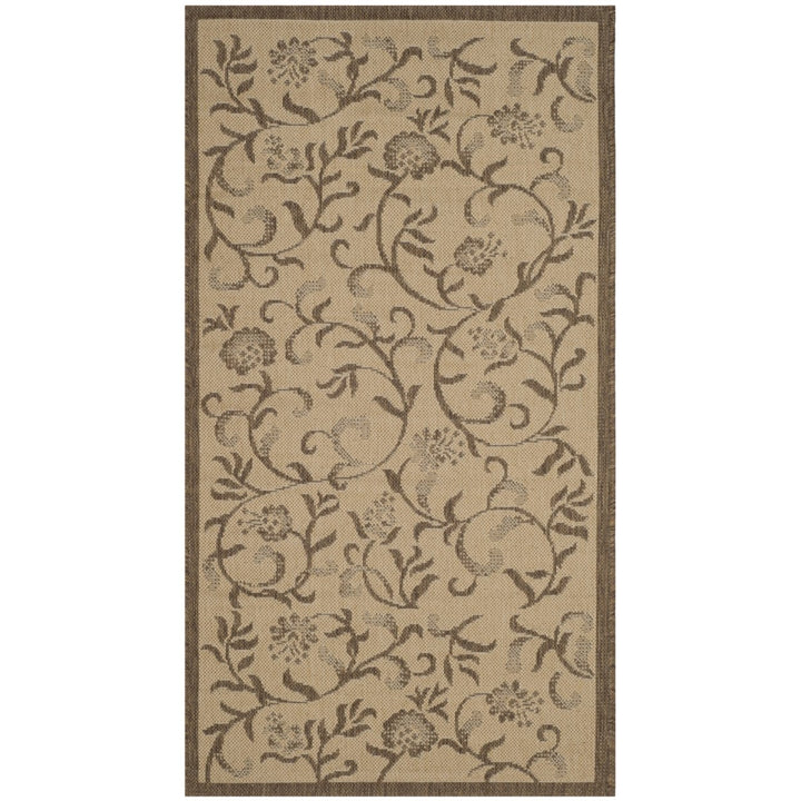 SAFAVIEH Martha Stewart MSR4251-12 Creme / Brown Rug Image 4