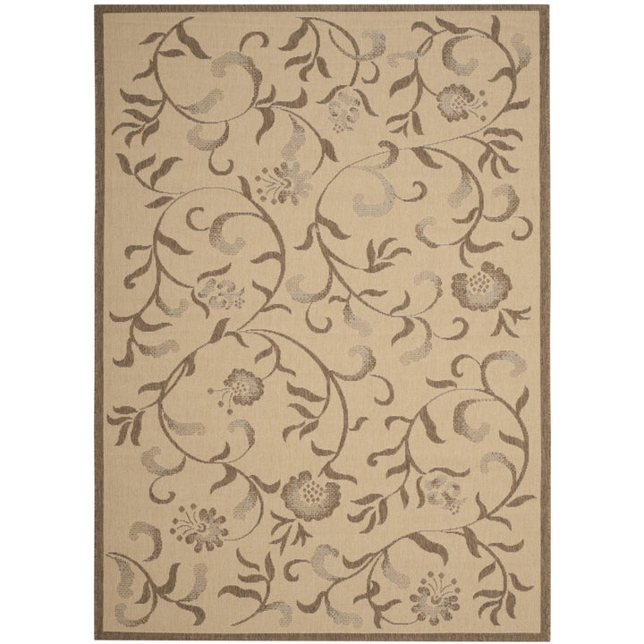 SAFAVIEH Martha Stewart MSR4251-12 Creme / Brown Rug Image 5