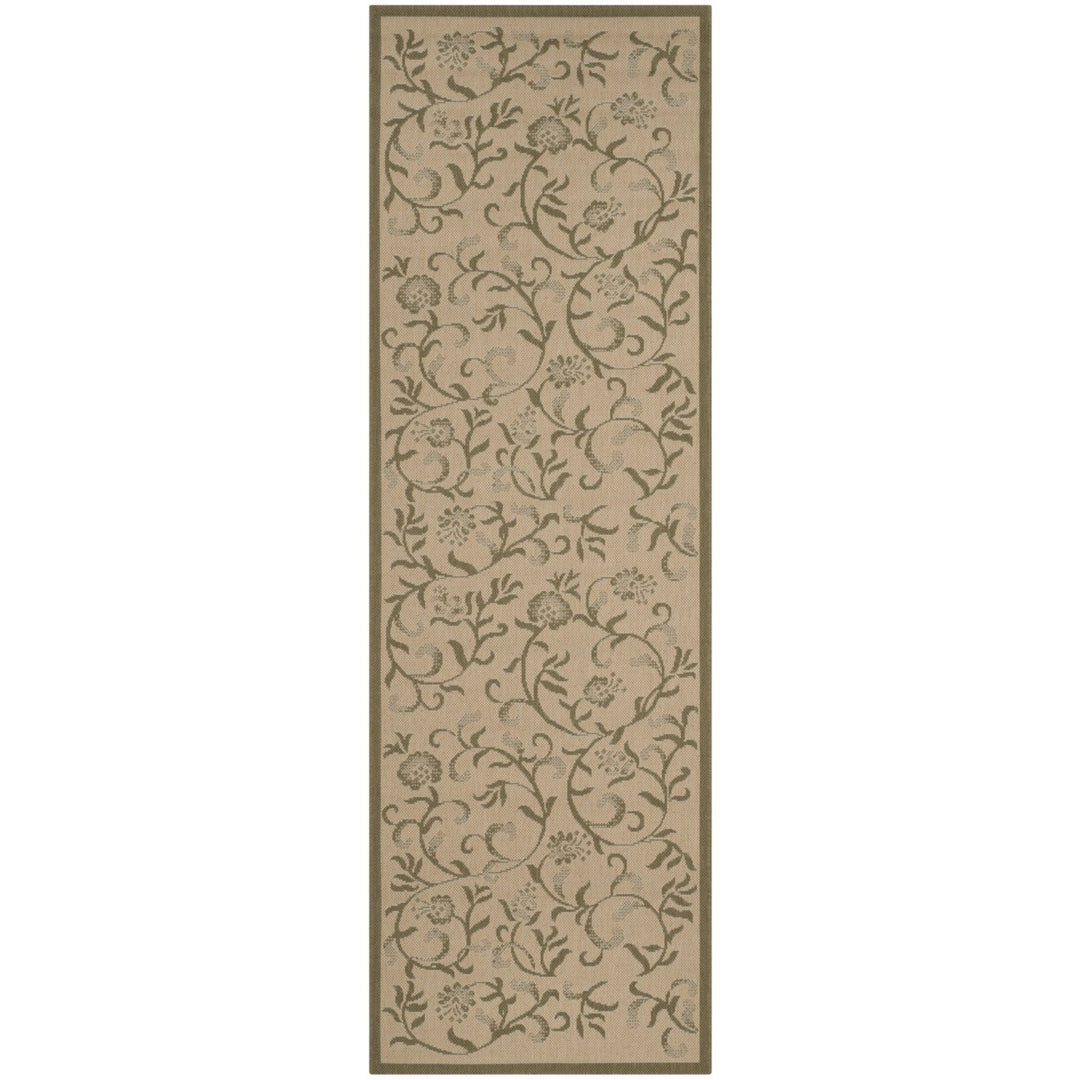 SAFAVIEH Martha Stewart MSR4251-14 Cream / Green Rug Image 3