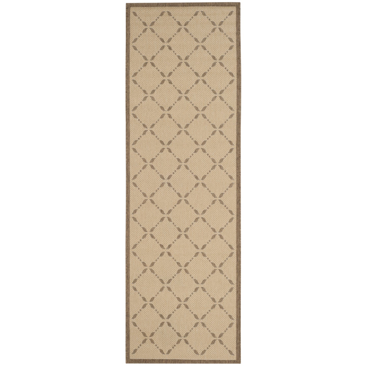 SAFAVIEH Martha Stewart MSR4252-12 Creme / Brown Rug Image 3