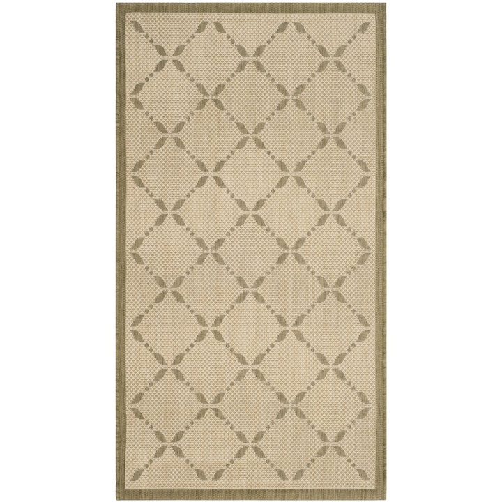 SAFAVIEH Martha Stewart MSR4252-14 Cream / Green Rug Image 4