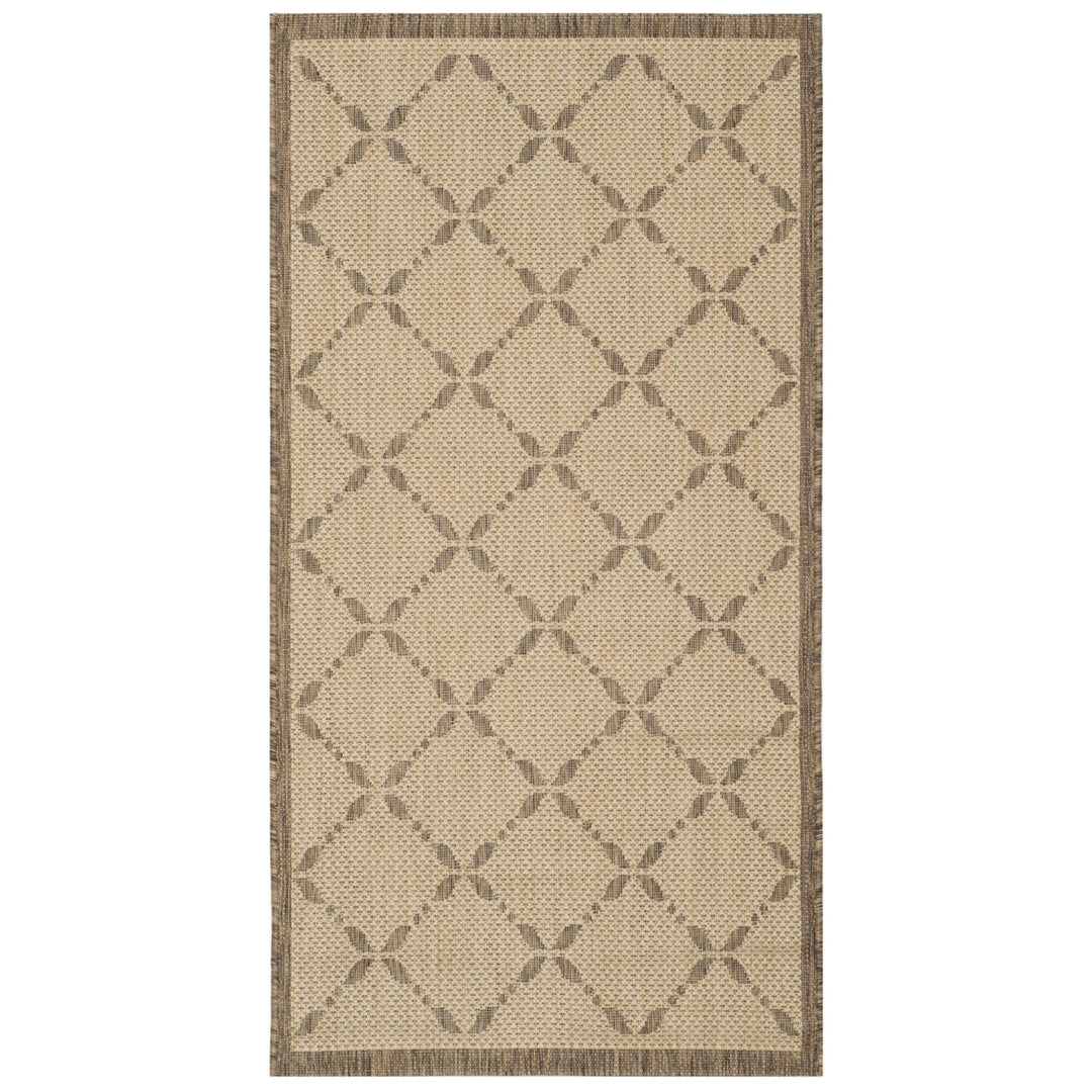 SAFAVIEH Martha Stewart MSR4252-12 Creme / Brown Rug Image 5