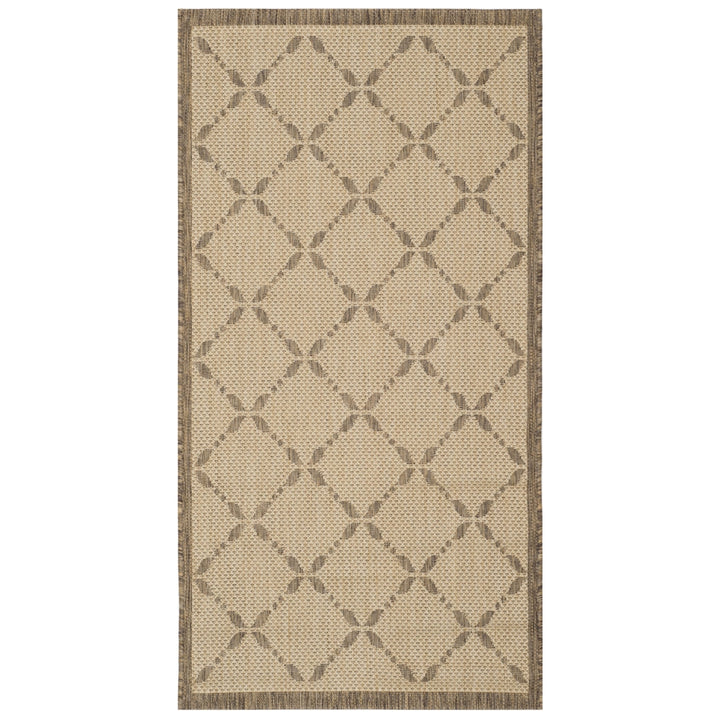 SAFAVIEH Martha Stewart MSR4252-12 Creme / Brown Rug Image 5