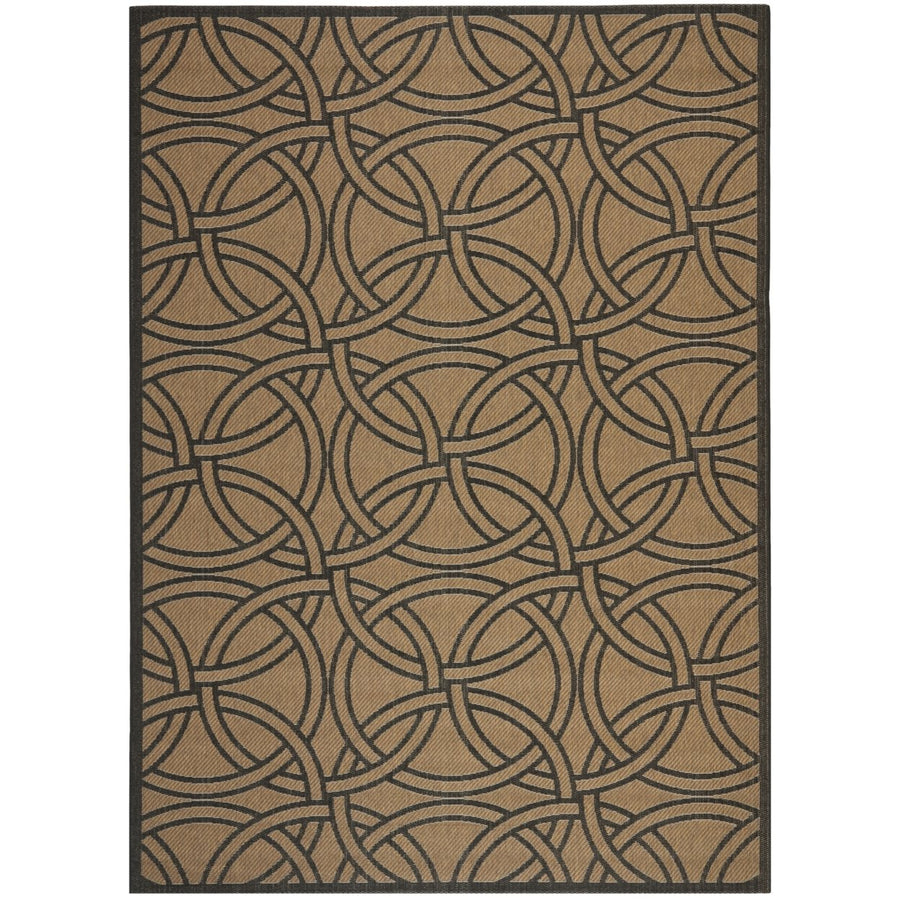 SAFAVIEH Martha Stewart MSR4259-51 Gold / Black Rug Image 1