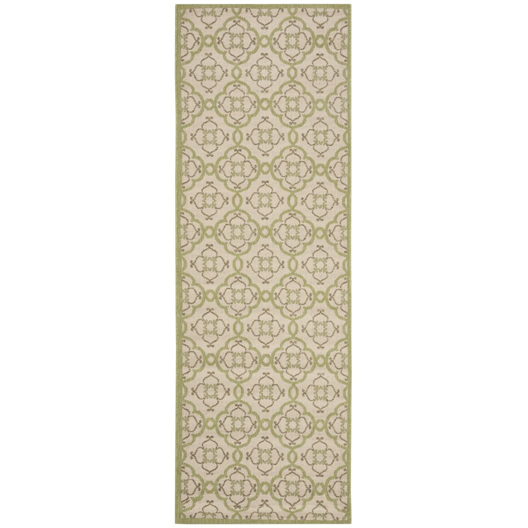 SAFAVIEH Martha Stewart MSR4262-218 Beige / Sweet Pea Rug Image 3