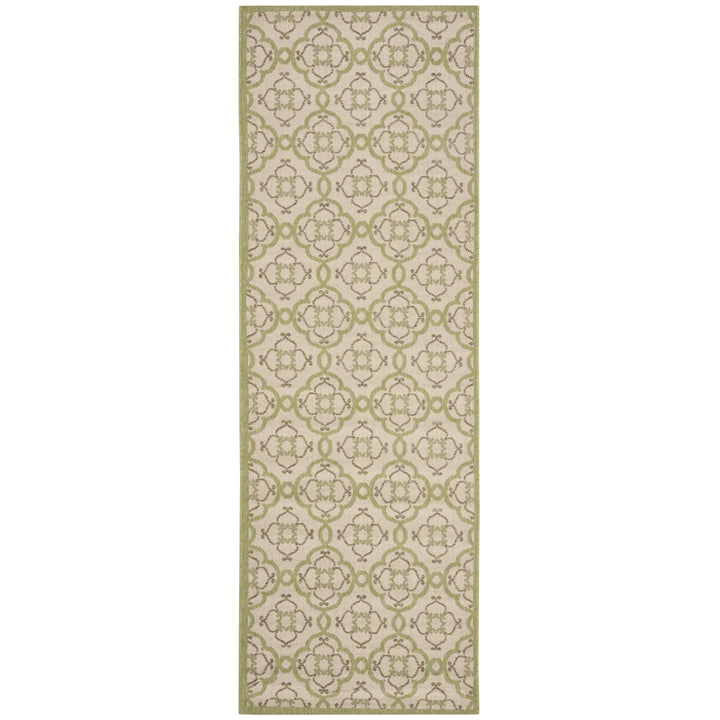 SAFAVIEH Martha Stewart MSR4262-218 Beige / Sweet Pea Rug Image 3