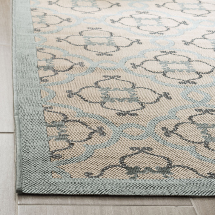 SAFAVIEH Martha Stewart MSR4262-218 Beige / Sweet Pea Rug Image 4