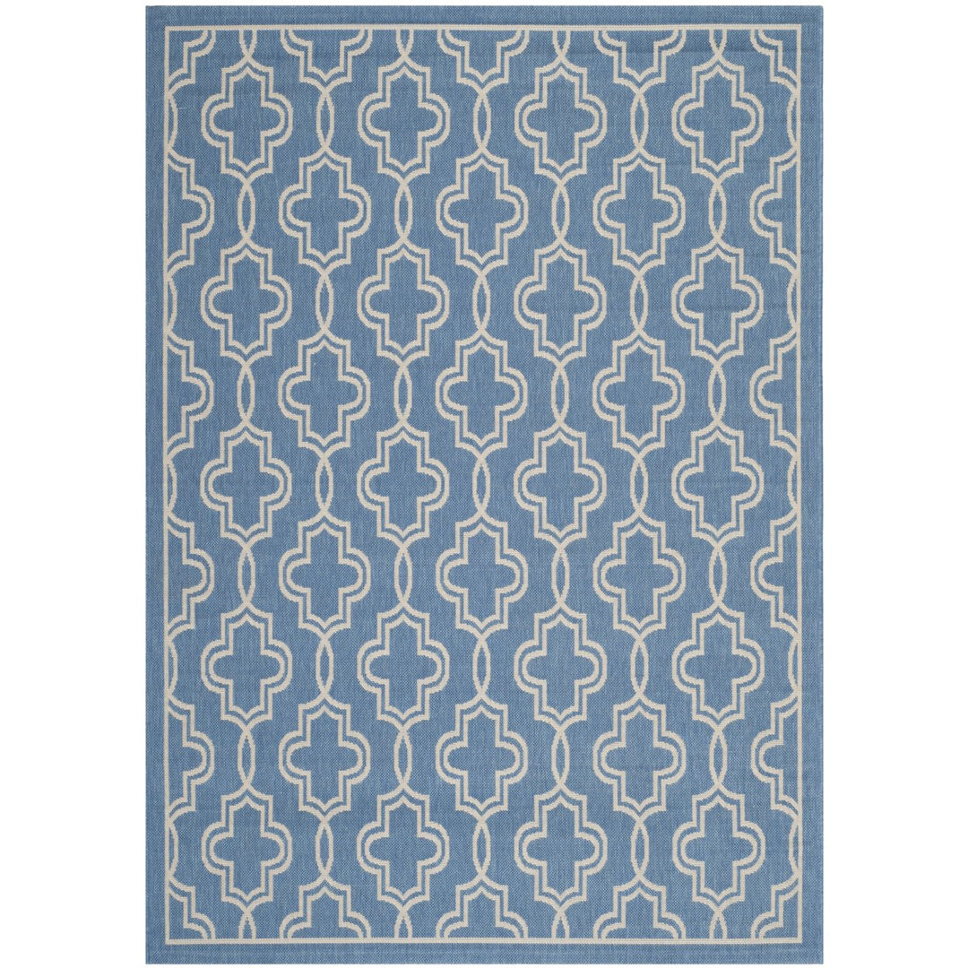 SAFAVIEH Martha Stewart MSR4274-243 Blue / Beige Rug Image 1