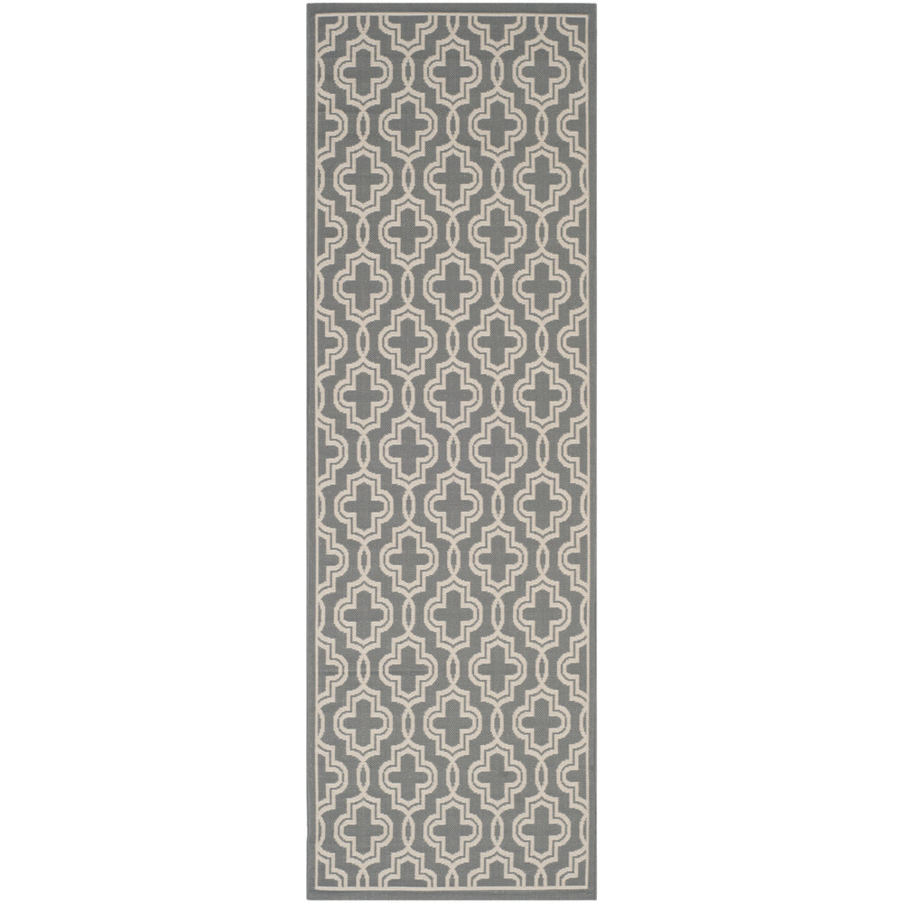 SAFAVIEH Martha Stewart MSR4274-246 Anthracite /Beige Rug Image 2