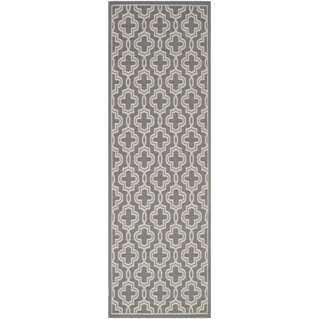 SAFAVIEH Martha Stewart MSR4274-246 Anthracite /Beige Rug Image 2