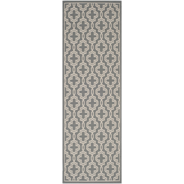 SAFAVIEH Martha Stewart MSR4274-246 Anthracite /Beige Rug Image 2