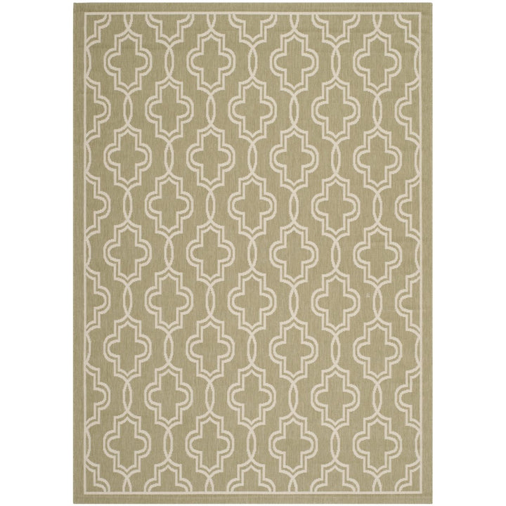 SAFAVIEH Martha Stewart MSR4274-244 Green / Beige Rug Image 1