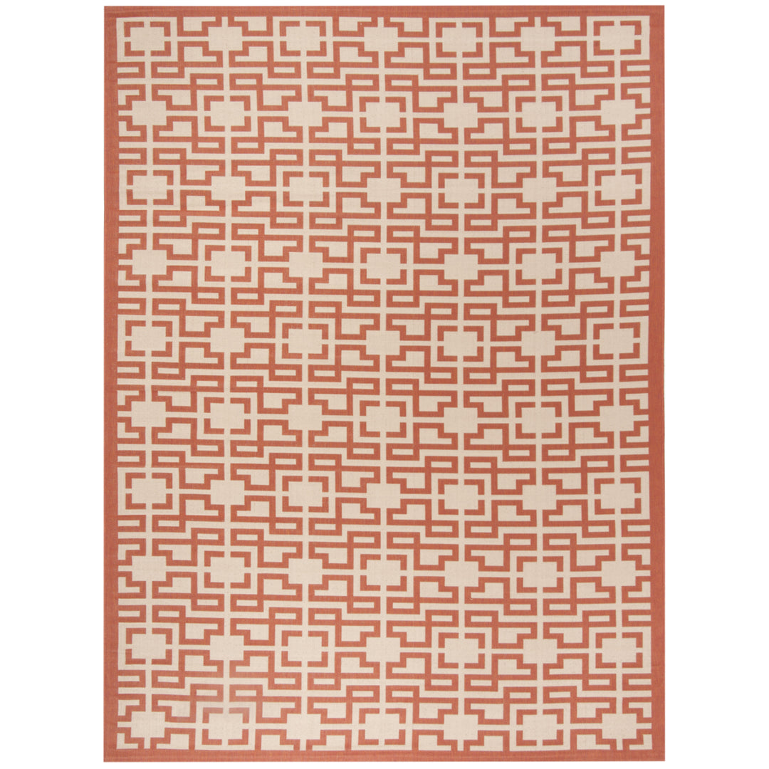 SAFAVIEH Martha Stewart MSR4281-231 Beige /Terracotta Rug Image 1