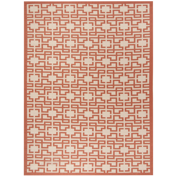 SAFAVIEH Martha Stewart MSR4281-231 Beige /Terracotta Rug Image 1