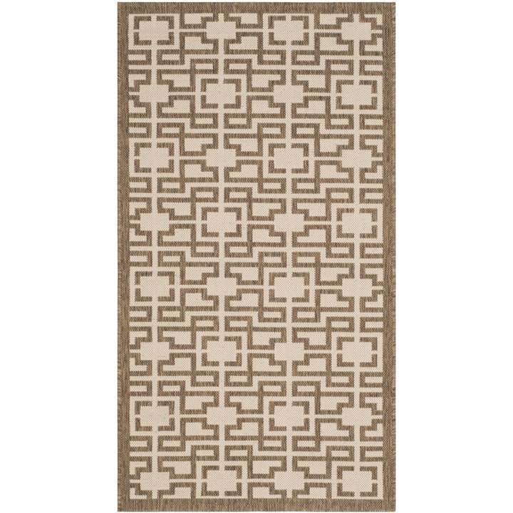 SAFAVIEH Martha Stewart MSR4281-232 Beige / Brown Rug Image 1