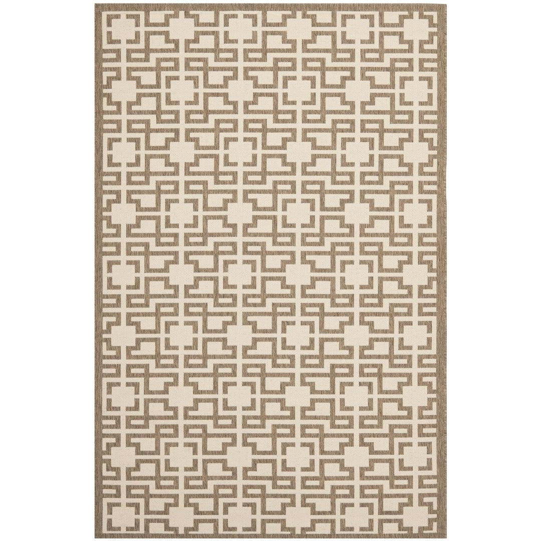 SAFAVIEH Martha Stewart MSR4281-232 Beige / Brown Rug Image 6