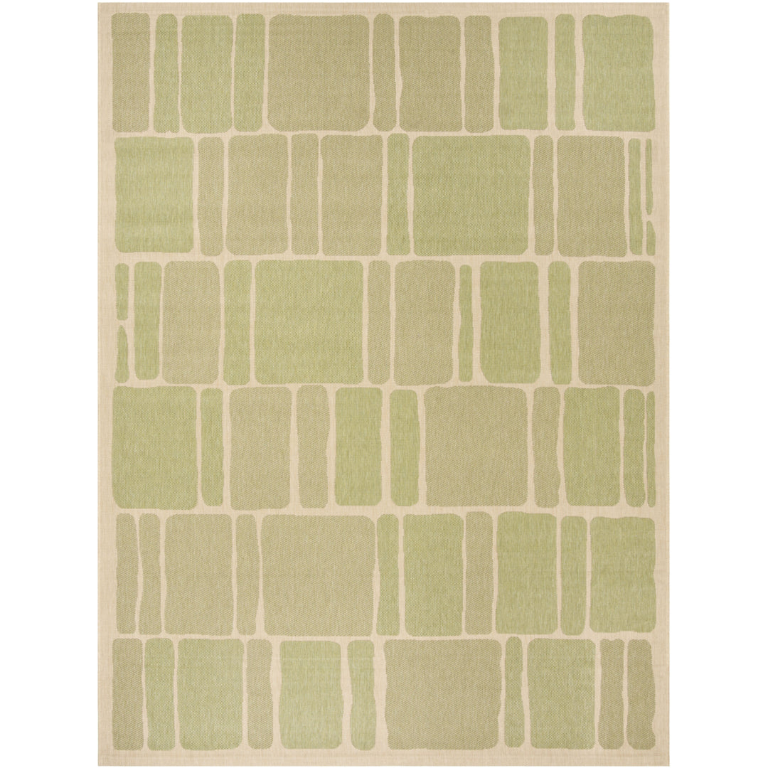 SAFAVIEH Martha Stewart MSR4289-325 Cream / Sweet Pea Rug Image 1