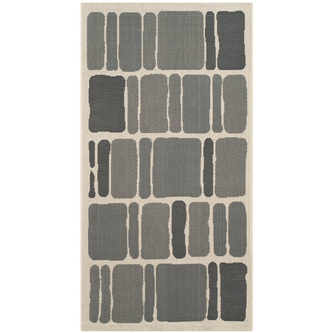 SAFAVIEH Martha Stewart MSR4289-23612 Beige/Anthracite Rug Image 1