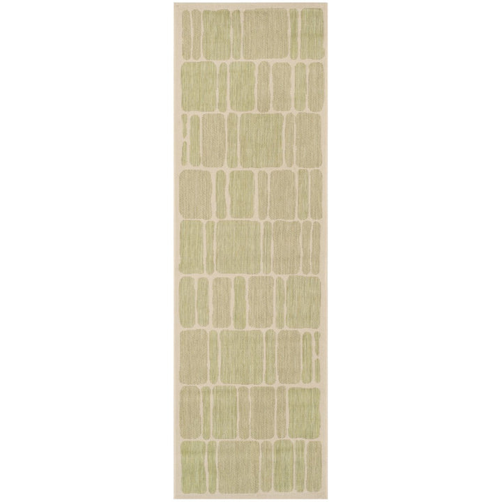 SAFAVIEH Martha Stewart MSR4289-325 Cream / Sweet Pea Rug Image 3