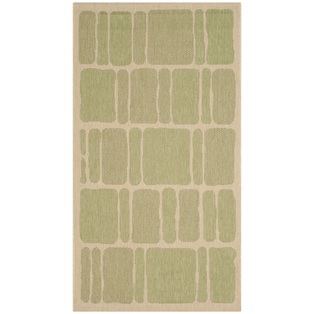 SAFAVIEH Martha Stewart MSR4289-325 Cream / Sweet Pea Rug Image 5