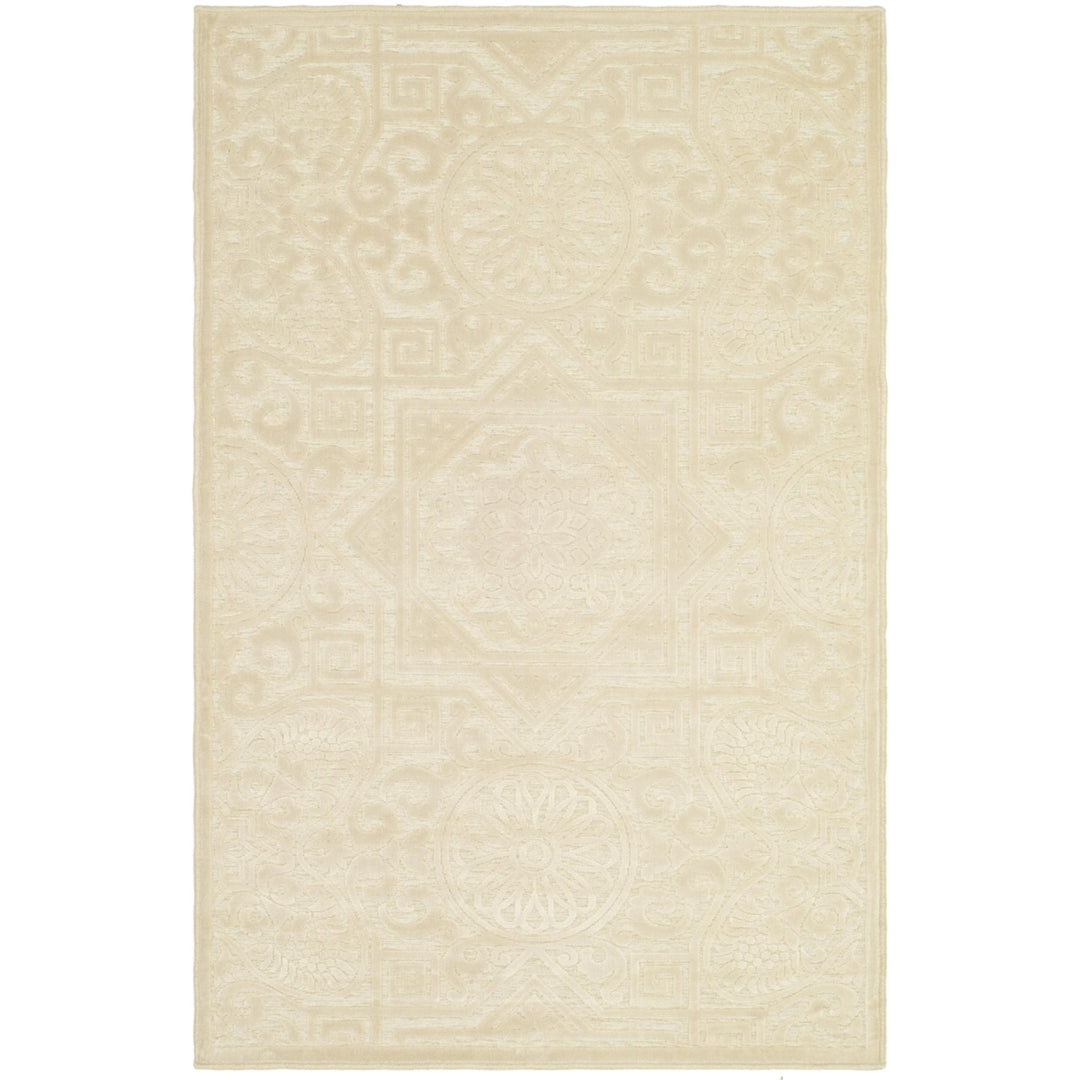 SAFAVIEH Martha Stewart MSR4422A Handmade Creme Rug Image 1