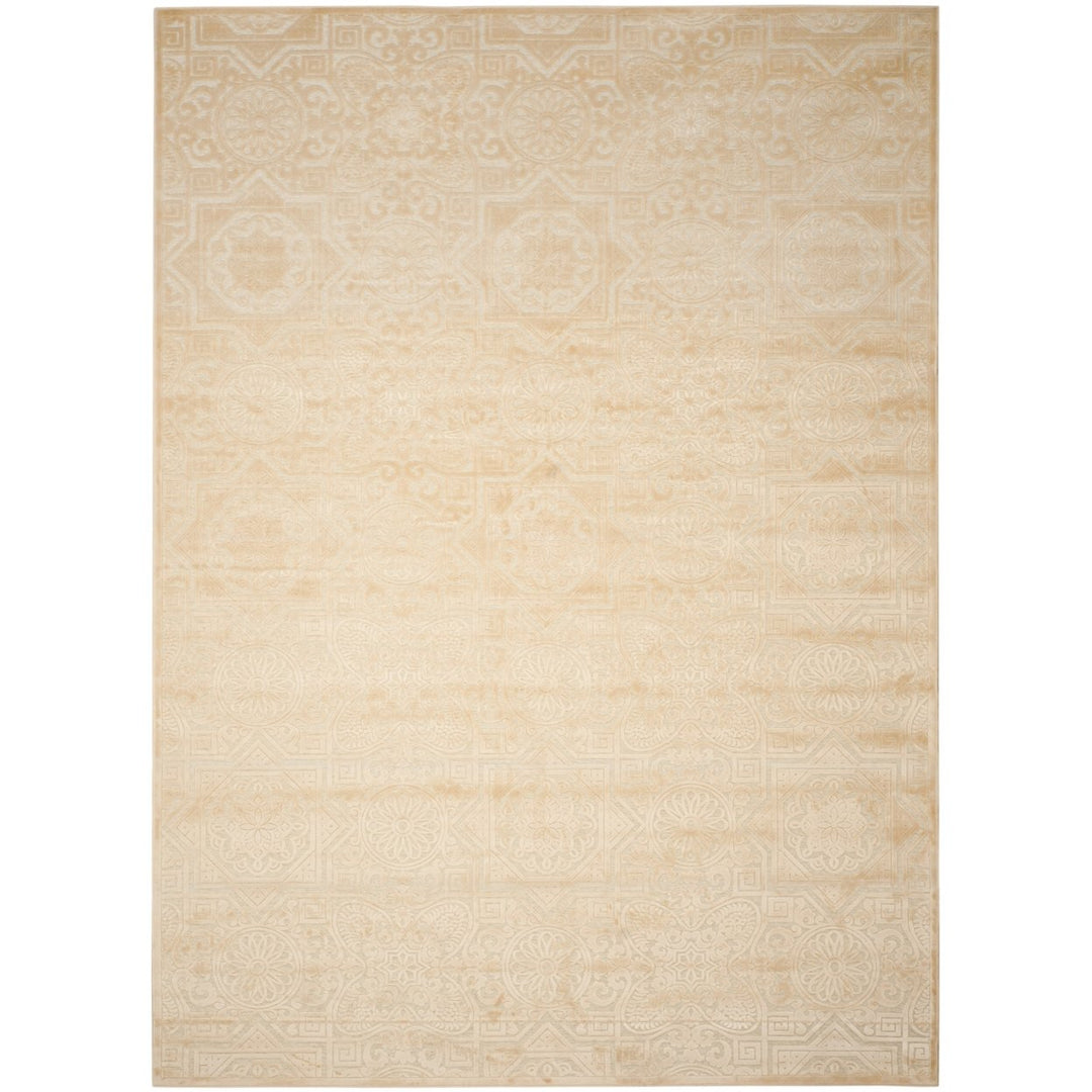 SAFAVIEH Martha Stewart MSR4422A Handmade Creme Rug Image 1