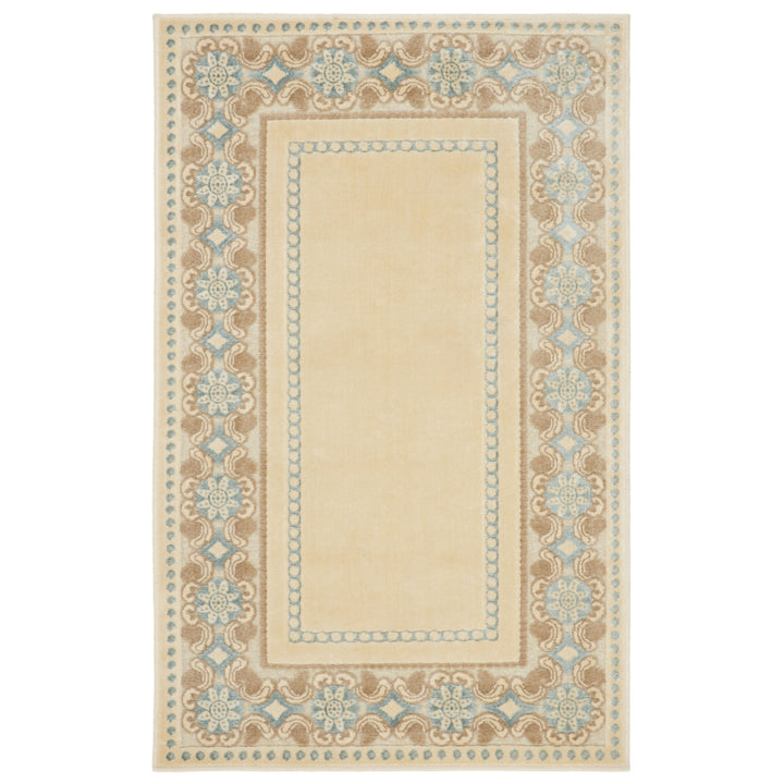 SAFAVIEH Martha Stewart MSR4440A Handmade Creme Rug Image 1