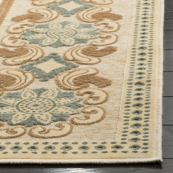 SAFAVIEH Martha Stewart MSR4440A Handmade Creme Rug Image 2