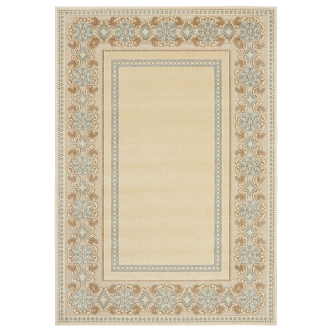 SAFAVIEH Martha Stewart MSR4440A Handmade Creme Rug Image 1