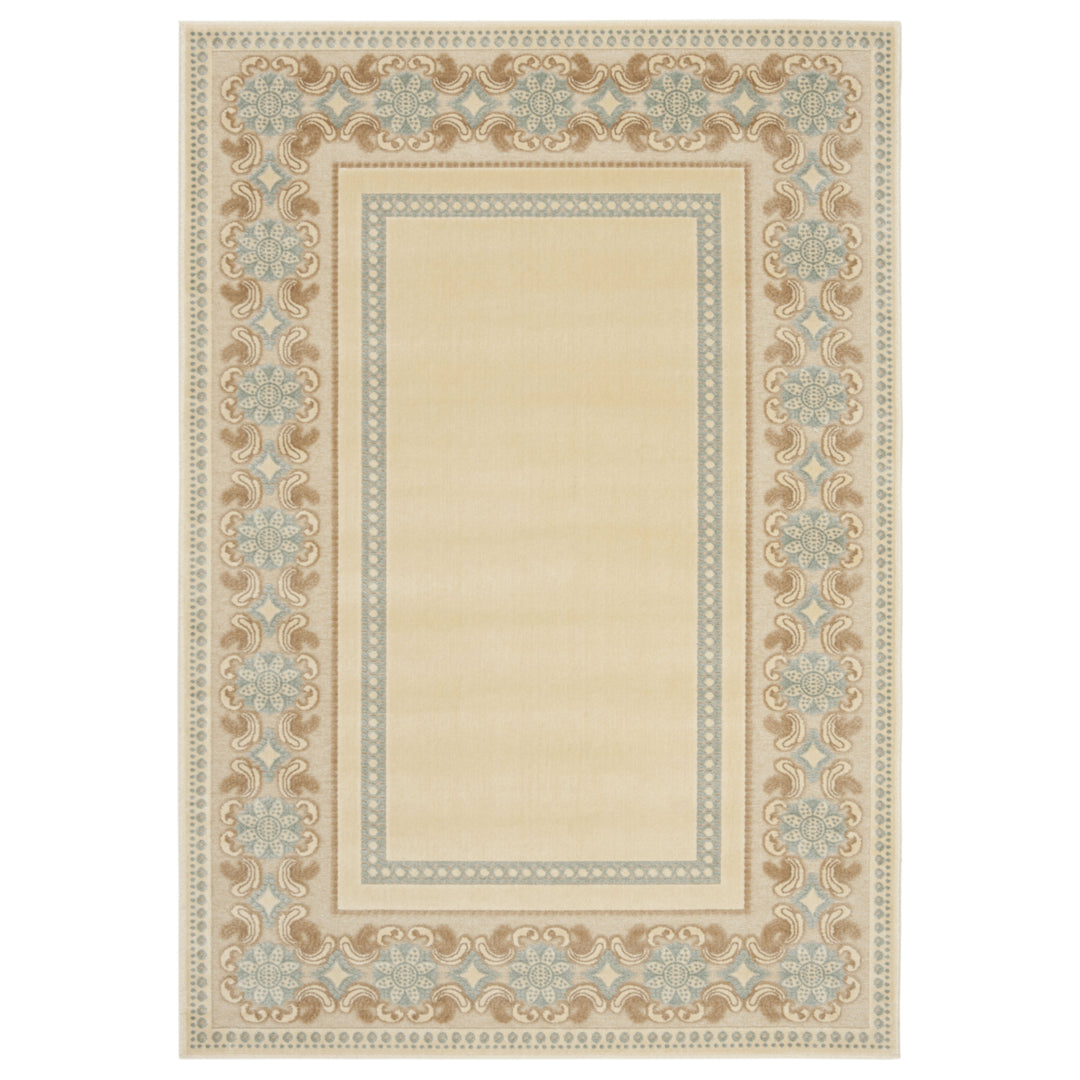 SAFAVIEH Martha Stewart MSR4440A Handmade Creme Rug Image 1