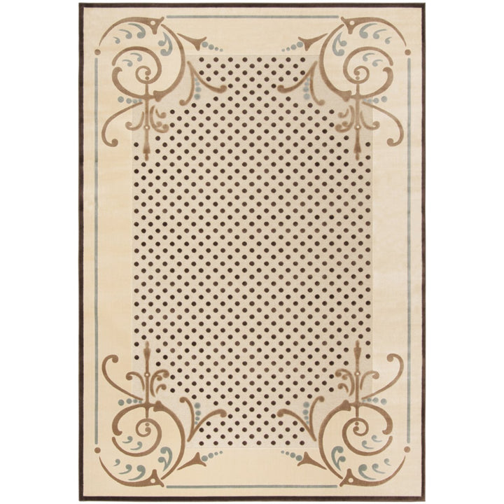 SAFAVIEH Martha Stewart MSR4446C Handmade Creme Rug Image 1