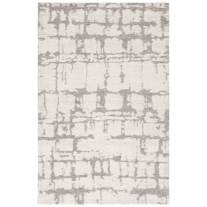 SAFAVIEH Martha Stewart MSR4533F Light Grey / Ivory Rug Image 1